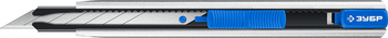 Сегментированное лезвие, автостоп, нож ПРО-9А 9 мм, Профессионал ЗУБР 09152