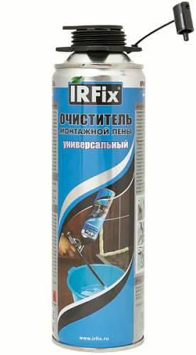 Очиститель монтажной пены, IRFIX (500мл) IRFIX