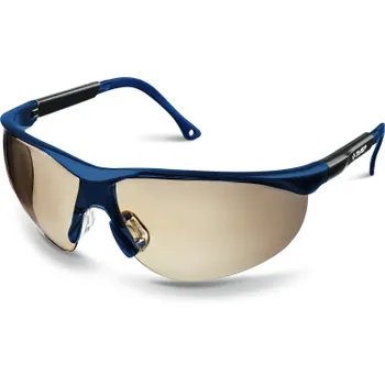 Защитные серые очки, линза устойчива к царапинам и запотеванию, открытого типа ЗУБР ПРОГРЕСС 110323