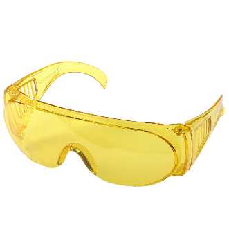 Очки защитные желтые с боковой вентиляцией STAYER STANDARD