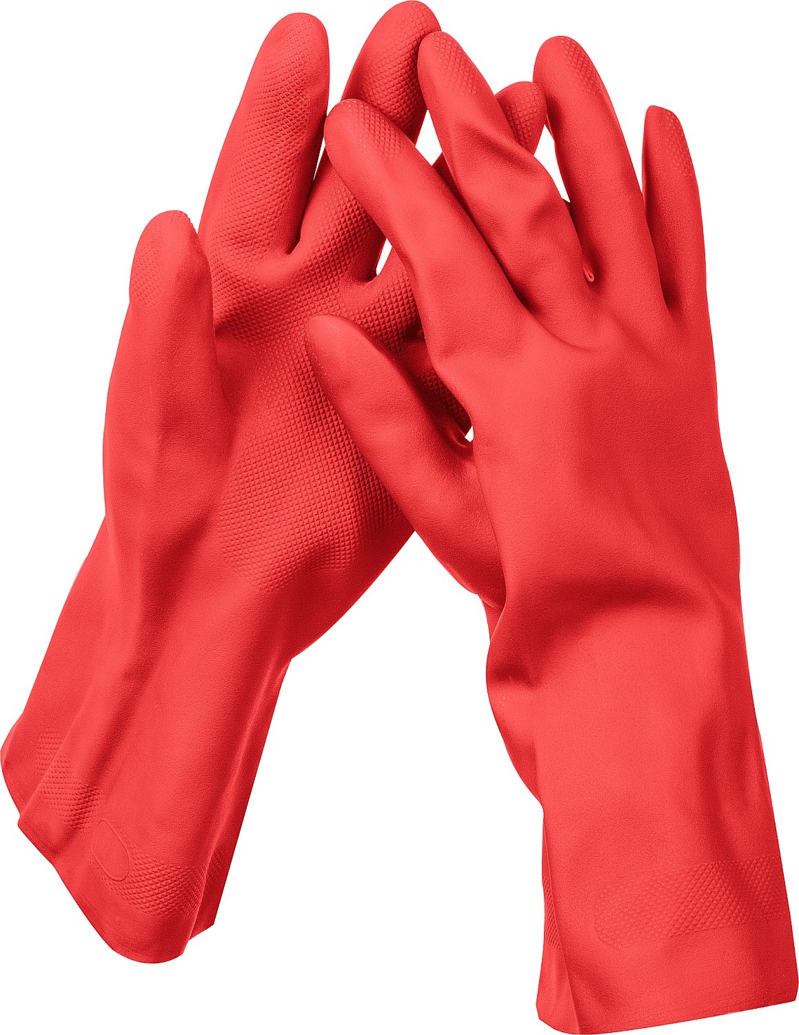 ЗУБР ЛАТЕКС+ перчатки латексные хозяйственно-бытовые, размер XL