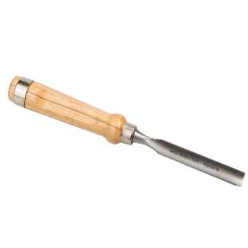 Стамеска-долото полукруглая с деревянной ручкой ЗУБР 6 мм, 1822-06_z01