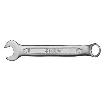 Ключ комбинированный 11 мм хромированный ЗУБР, 27087-11_z01