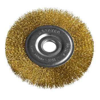 Щетка крацовка дисковая для УШМ 150 мм х 22 мм STAYER, 35122-150