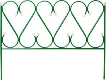 Забор декоративный, металлический, 50x345см, GRINDA РЕНЕССАНС, 422263