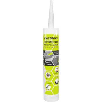 Герметик силиконовый Ekotools универсальный - санитарный белый 260 мл