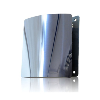 Решетка на магнитах Родфер РД-170 Нержавейка зеркальная с декоративной панелью 170х170 мм