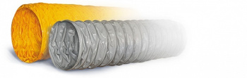 Воздуховод на основе полиэфирной ткани, пропитанной ПВХ Tex PVC - F 300 d254 1м Воздуховод на основе полиэфирной ткани, пропитанной
