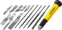 Набор Нож “MASTER” для точных работ в комплекте с лезвиями различной формы и надфилями, в чехле,38 предметов, STAYER,09145-H38