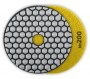 Алмазный гибкий шлифовальный круг (Черепашка) для сухого шлифования 100мм №200 ЗУБР 29868-200