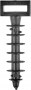 Дюбель под хомут-стяжку, 6 x 35 мм, 100 шт, нейлоновый, ДХС, ЗУБР, 30910-06