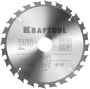KRAFTOOL Fast 250 х 30 мм 24Т, диск пильный по дереву (36950-250-30)