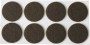 Накладки на мебельные ножки, самоклеящиеся, фетровые, коричневые, круглые - диаметр 28 мм, 8 шт, STAYER COMFORT, 40910-28