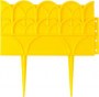 Бордюр декоративный для цветников, 14х310см, желтый, GRINDA,422223-Y