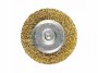 Щетка-крацовка со шпилькой для дрели, круглая, диаметр 100 мм Hobbi/Remocolor (шт.) Hobbi/Remocolor