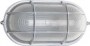 Светильник уличный СВЕТОЗАР влагозащищенный с решеткой, овал, цвет белый, 60Вт, SV-57205-W