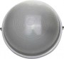Светильник уличный СВЕТОЗАР влагозащищенный, круг, цвет белый, 100Вт, SV-57253-W