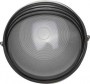 Светильник уличный СВЕТОЗАР влагозащищенный с верхним декоративным кожухом, цвет черный, 100Вт, SV-57273-B