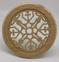 Решетка декоративная деревянная круглая на магнитах Пересвет К-36 d100мм