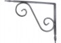 Кронштейн декоративный, 190 х 140 х 25 х 3 мм, темно-серый Сибртех 94061