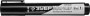 Маркер перманентный черный, заостренный наконечник, ЗУБР МП-300, 06322-2