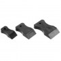 Шпатели резиновые черные набор 3 шт 40-60-80 мм STAYER, 1015-H3_z01