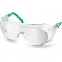 Защитные прозрачные очки, линза увеличенного размера устойчивая к царапинам и запотеванию, открытого типа KRAFTOOL ULTRA 110461