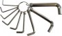 Набор ключей имбусовых Hex никелир,10 шт(1,5-10мм)