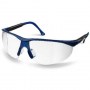 Прозрачные, очки защитные открытого типа, мягкие двухкомпонентные дужки. ЗУБР Прогресс, 110320_z02