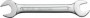 Гаечный ключ рожковый 24х27 мм, Cr-V сталь, хромированный, KRAFTOOL 27033-24-27_z01