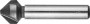 Зенкер конусный с 3-я реж. кромками, сталь P6M5, d 16,5х60мм, цилиндрич.хв. d 10мм, для раззенковки М8, ЗУБР ЭКСПЕРТ, 29730-8