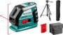 Нивелир лазерный, 20м/70м, IP54, точн. +/-0,2 мм/м, штатив, питание 4хАА, в коробке KRAFTOOL CL-70, 34660-3