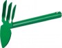 Мотыга-рыхлитель,с металлической ручкой, лепесток+3 зуба прямая, ширина рабочей части - 60мм,РОСТОК 421423