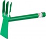 Мотыга-рыхлитель, с металлической ручкой, лопатка+3 зуба прямая, ширина рабочей части - 60мм РОСТОК 421424