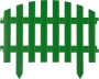 Забор декоративный, 28x300см, зеленый, GRINDA АР ДЕКО,422203-G