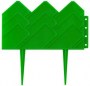 Бордюр декоративный для клумб, 14х310см, зеленый, GRINDA,422221-G