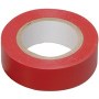 Лента клейкая изоляционная, ПВХ, красная, клей - синтетический каучук, 19ммх20м, толщина 13мкм,(шт.) Hobbi