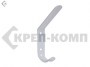 Крючок-вешалка № 4, с полимерным покрытием (Россия) (шт.) КРЕП-КОМП