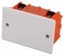 Коробка монтажная СВЕТОЗАР для полых стен, макс. напряжение 400В, с крышкой, 100х60х50мм, прямоугольная, SV-54935, SV-54935