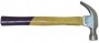 Молоток-гвоздодер, дерев.ручка 450гр Политех