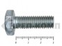 Болты DIN 931, с неполной резьбой, цинк, 10х 30 мм пр.8.8 (20 кг/678)
