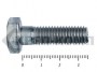 Болты DIN 931, с неполной резьбой, цинк, 10х 35 мм пр.8.8 (20 кг/611)