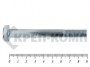 Болты DIN 931, с неполной резьбой, цинк, 10х 90 мм пр.8.8 (25 кг/375)