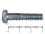 Болты DIN 931, с неполной резьбой, цинк, 6х 30 мм, пр.8.8 (2.5кг/278)