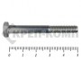 Болты DIN 931, с неполной резьбой, цинк, 6х 50 мм, пр.8.8 (2.5кг/186)