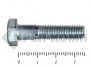 Болты DIN 931, с неполной резьбой, цинк, 8х 35 мм пр.8.8 (130 шт/2.5)