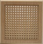 Решетка декоративная деревянная на магнитах Пересвет К-05 150х150мм