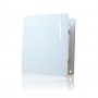 Решетка на магнитах Родфер РД белая матовая RAL9003. с декоративной панелью 150х200 мм (ЗАКАЗНАЯ)