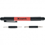 Ручка-отвертка с комбинированными битами для точных работ, PH0, PH000 SL 1.5, SL3 CrV Matrix 11598