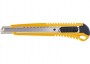 Нож, 9 мм, выдвижное лезвие, металлическая направляющая Sparta 78971